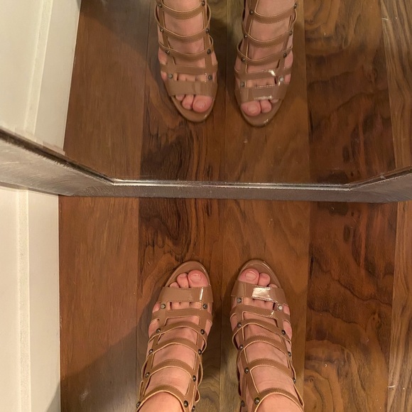 BCBGeneration | Nude Gladiator Heels - Picture 3 of 4